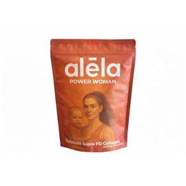 ALELA Power Woman Colágeno Marino para Mujer Belleza y Cuidado Diario, Péptidos de Colágeno de Pescado para Cabello, Piel y Uñas Sin Sabor 454 g