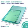Elexaclean Window Cloth, Streak-Free, Microfibre Cloth, 60 x 40 cm