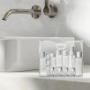 Conair Travel Smart 13 Piece Clear Toiletry Bottle Set with