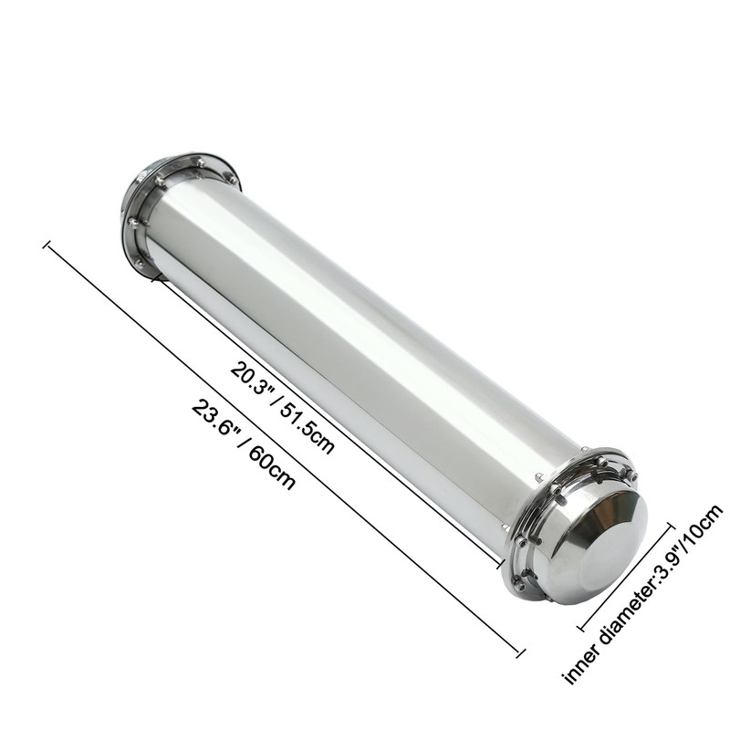 SoClaay Time Capsule Large Size 23.6inch/60cm Anti-Corrosion Waterproof Stainless Steel