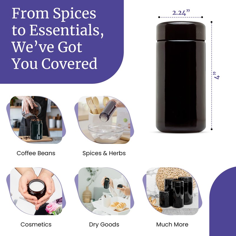 Infinity Jars Tall Screw Top Jar 150 Ml (5.07 fl