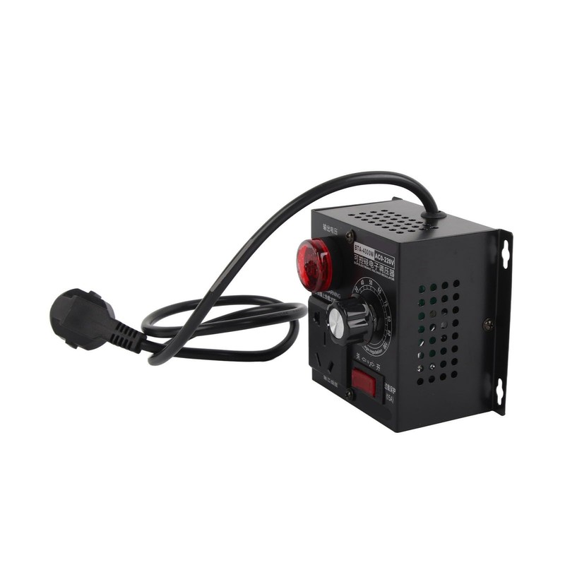 4000W SCR Electric Voltage Regulator Dimmer AC 220V Temperature Motor