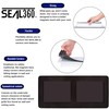 SEAL360 Magnetic Vent Covers (2-Pack), Pockets for Complete Seal, 9.5"