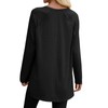 Cicy Bell Womens Long Sleeve Tunic Tops Side Slit Crew