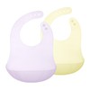 Olababy Fold N Go Silicone Baby Bib w Travel Case