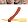 Old Style Straight Razor Rosewood Handle Straight Edge Barber Razor