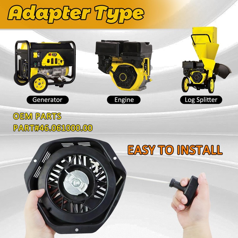 WOTIAN Pull Start Assembly Compatible with Champion 389cc 420cc 439cc