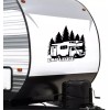 Custom Camper RV Truck Decal, Camping Sticker, Travel Logo Custom