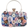 BBTT.ful - Bolso de noche para mujer, con correa de