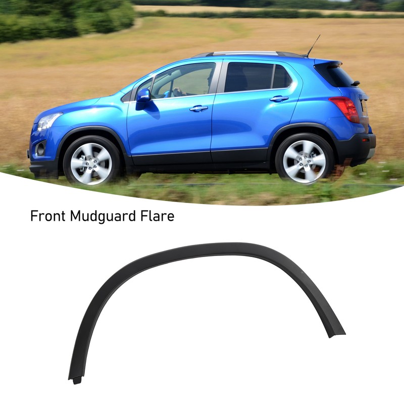 Front Mudguard Flare ABS Wheel Eyebrow Arch Molding Trim Replacement