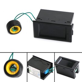 MAD HORNETS AC 80-300V 100A Digital Ammeter Voltmeter Volt Amp Power Kwh Frequency Factor