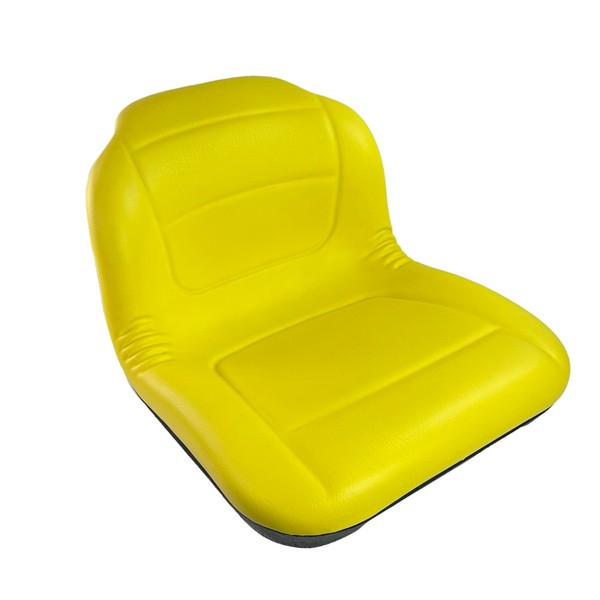 E-AUC11474 DirectFit™ Yellow High Back Seat W/Lumbar for John Deere