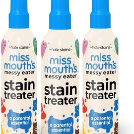 Miss Mouth's Messy Eater Stain Treater Spray & Wipes - Newborn & Baby Essentials - Stain Remover for Clothes Toys & Carpets - Safer Choice Certified:_3 pack
