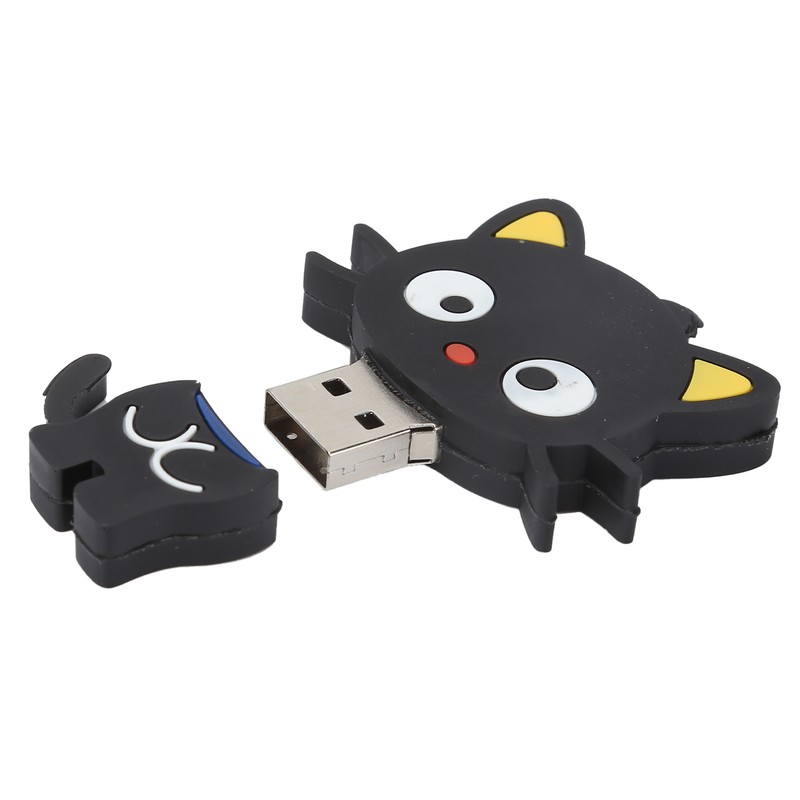 USB 2.0 Flash Drive Cat Shape Universal Memory Stick Cartoon