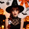 4PCS Cat Skull Hair Stick, Gothic Halloween Cosplay Bone Hair