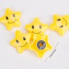 Vanki Refrigerator Magnet Presentation Whiteboard Magnetic Button Star Shape Smile