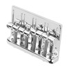 4 String Bass Bridge Assembly Lateral Adjustment Support Greater String