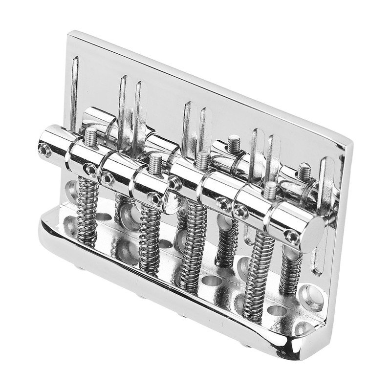 4 String Bass Bridge Assembly Lateral Adjustment Support Greater String