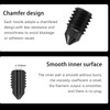6 Hardened Steel Nozzles for Bambu Lab Printers, High Flow