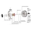 MAXIMUMCATCH Maxcatch ECO Fly Reel Large Arbor with Diecast Aluminum