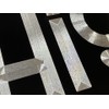 Diamond Etched State of Ohio OH Car Tag Black Metal
