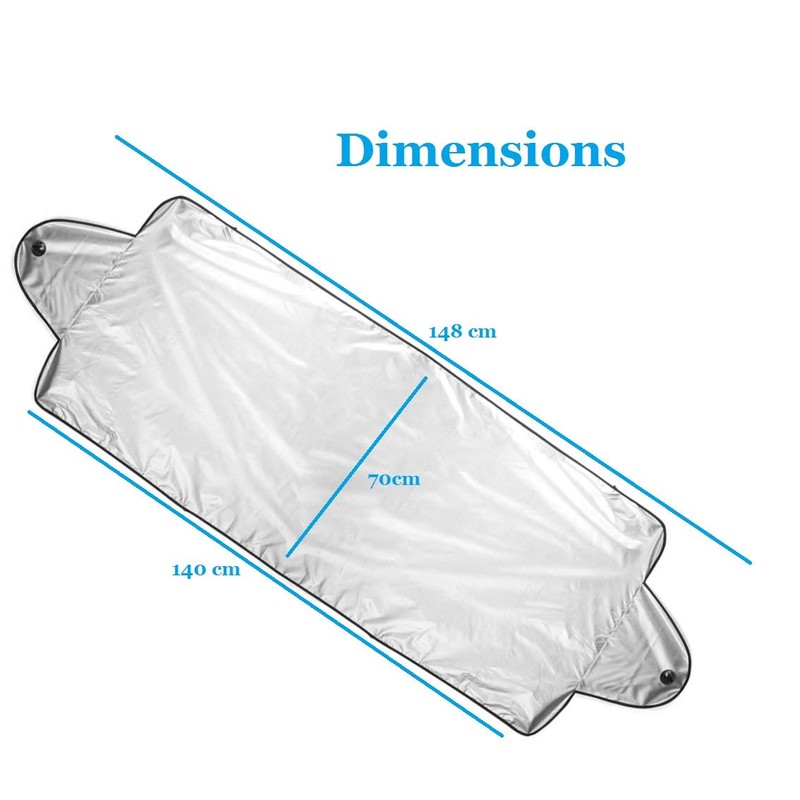 eBuyGB 2013455 Windshield Protector, Pack of 1