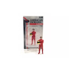 American Diorama RACING LEGENDS - THE 80S DRIVER A 1/18 FIGURINE AMERICAN DIORAMA 76353