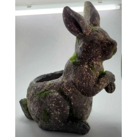 Unbranded Polyresin Decorative Moss Primal Planter, Bunny.  R1