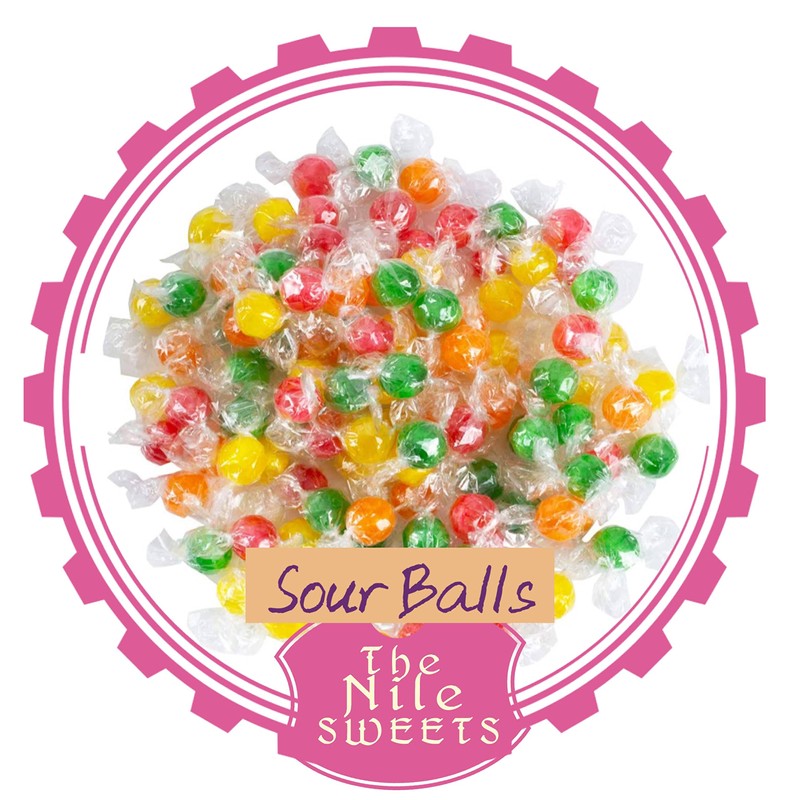Colombina Sour Balls | Bulk Hard Candy Wrapped |Assorted Candies