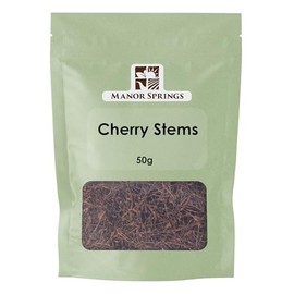 Dried Cherry Stems (Stalks) Loose Tea 50g by Manor Springs