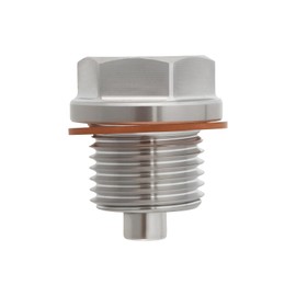 SG Store M16 x 1.5mm Stainless Steel Car Oil Drain Plug with Neodymium Magnet for Car