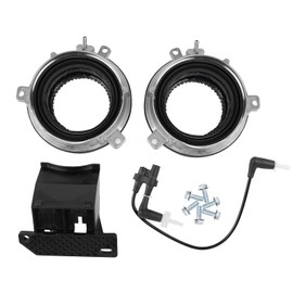 600-105 4WD Auto Locking Hub Actuator Vacuum Solenoid w/Cover Line Fits for Expedition F150 Lincoln Navigator Mark Replaces 7L1Z3C247A 7L1Z-3C247-A
