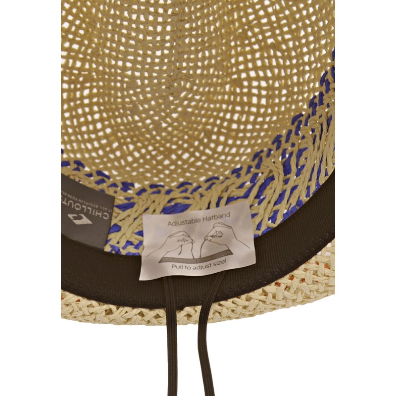 CHILLOUTS Women's Latina Hat, blue / orange