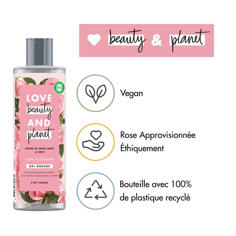 Love Beauty And Planet, Moisturising Shower Gel for All Skin