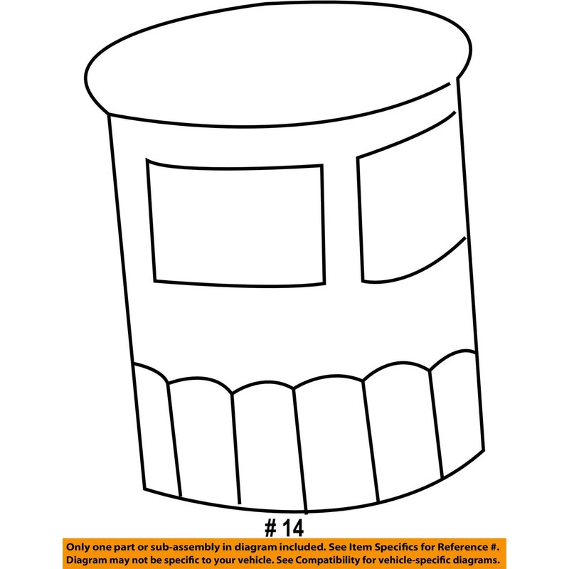 Genuine Honda 15400-PLM-A02 Oil (Honeywell) Filter, Blue