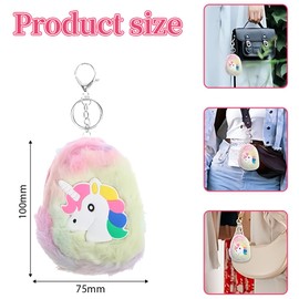 Unicorn Coin Bag, Coin Purse, Mini Purse Mini Cute Purses Small Cartoon Coin Bag Funny Zipper Cosmetic Bag Headphone Purse Small Items Bags for Women Purse