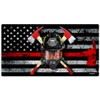 Thin RED LINE MASK Flag 2 Pack Stickers - #FS2033