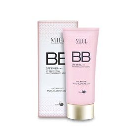 Ready (롯데백화점)(레디) 미엘 스네일 블레미쉬 밤 50ml SPF 49 비비 BB 크림 자외선 차단 Miel Snail Blemish Balm BB Cream 50ml SPF 49 UV Protection
