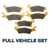 Can-Am Outlander Ceramic Brake Pad Set Front & Rear 450,