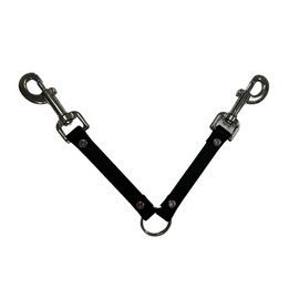 SparkDog Collars Dog Crate Fan Hanger, HotDawg Utility Strap, BioThane Ryobi P3320 Fan Hanger for Ruffland Dog Kennel, Bucket Holder Utility Strap - Made in The USA (Snaps Black)