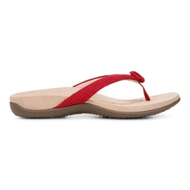 Vionic Mattie Womens Flip Flop Supportive Sand Viva Magenta - 10 Medium