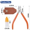 WISEPRO 4.7 Inch Model Nipper, Plastic Model Nippers with Sharp