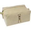 'Skater Girl' Canvas Wash Bag/Makeup Case (CS00037700)