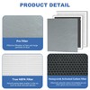 3 pack IC-5018 IC-5120 Replacement Filter Compatible With InvisiClean Aura