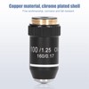 Microscope Objective Lens, 100X Magnification Lens Fine Workmanship 20.2mm Interface