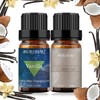 BURIBURI Vanilla Coconut Essential Oil Set, 2Pack Essential Oil Fragrance
