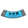 Jim Osborn 1966-8 Ford Thunderbird 428 Blue Engine Air Cleaner