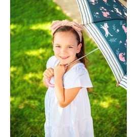 Stephen Joseph, Kids Umbrella with Pinch Free Closure and Colorful Design Cats