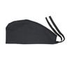 Black Cotton Scrub Cap