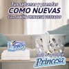 Princesa Jabón Azul Veteado con Glicerina 350g, Paquete de 2